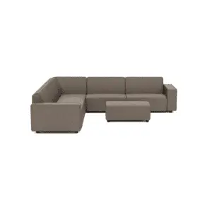 ICON LOUNGESET 8-ZITS HOEK + HOCKER SMALL (LINKS)