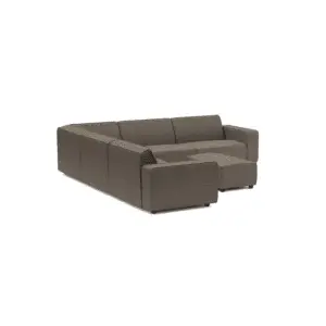 ICON LOUNGESET 8-ZITS HOEK + HOCKER SMALL (RECHTS)