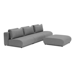 LUXURY LOUNGESET STRAIGHT 330 + HOCKER