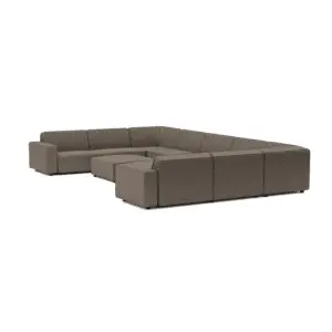 ICON LOUNGESET U-ZITS LARGE + 2 HOCKERS
