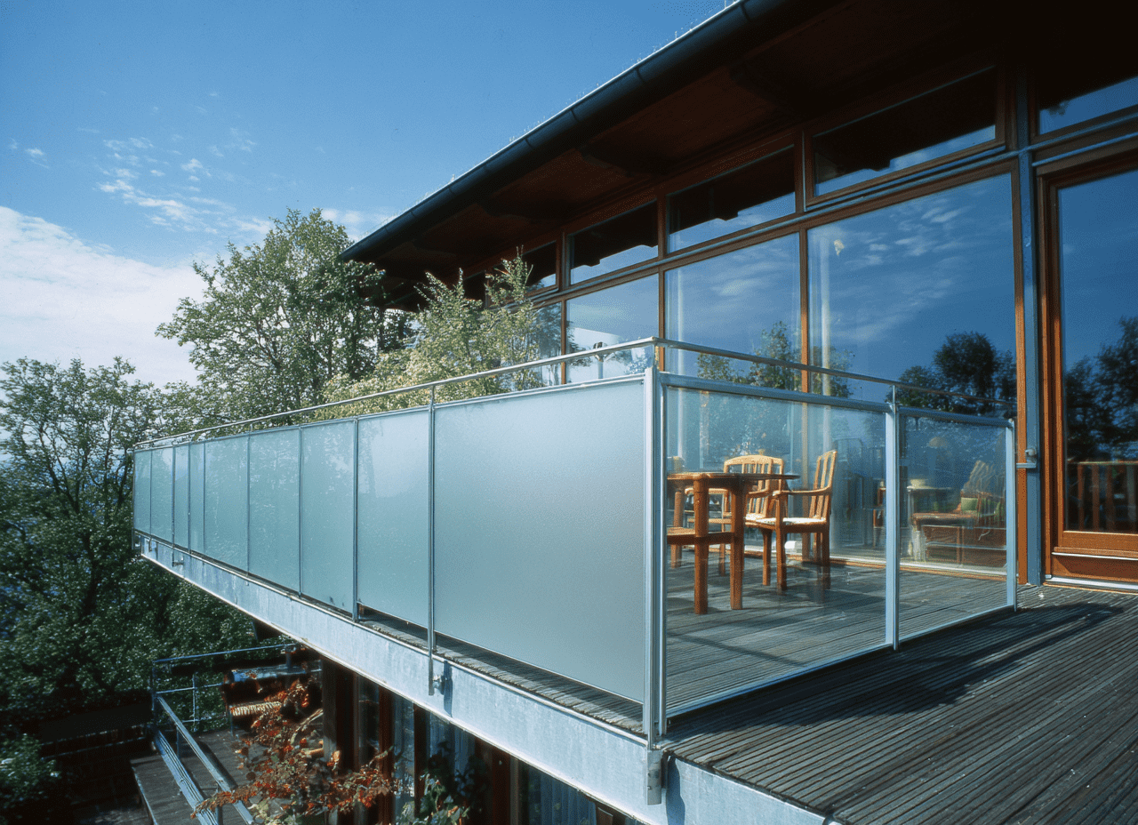 Garde-corps en verre pour terrasse