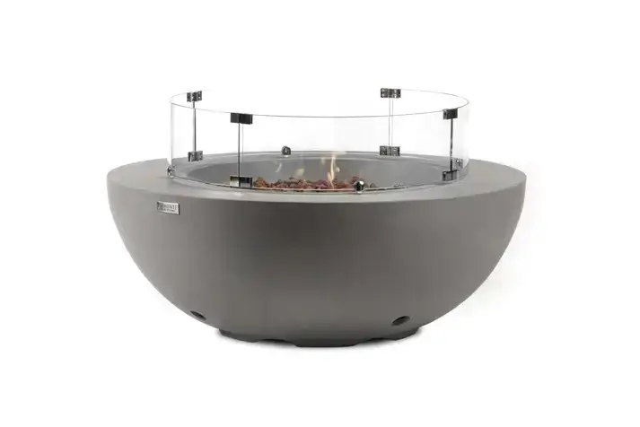 Table brasero gaz Elementi Lunar Bowl – vue 2