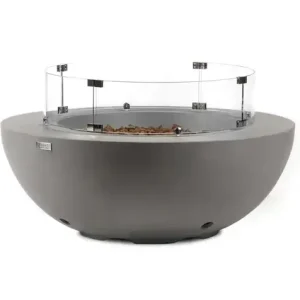 Table brasero gaz Elementi Lunar Bowl