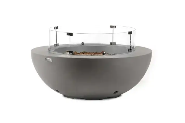 Table brasero gaz Elementi Lunar Bowl