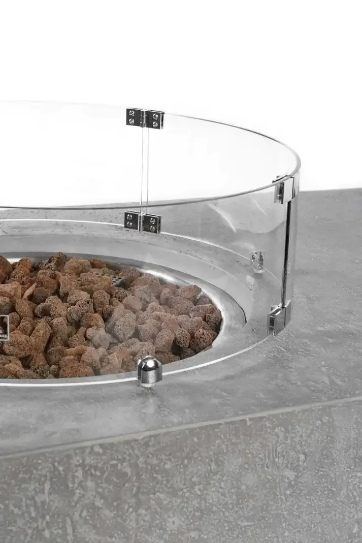 Table brasero gaz Elementi Metropolis – vue 4