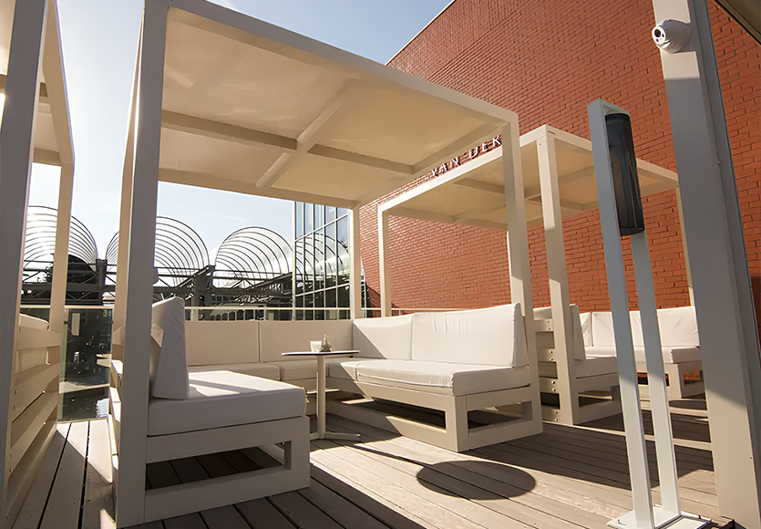 Pergola OMBRALU Garden, un espace de détente au design épuré et robuste