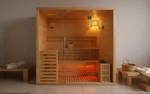 Cabine de sauna infrarouge