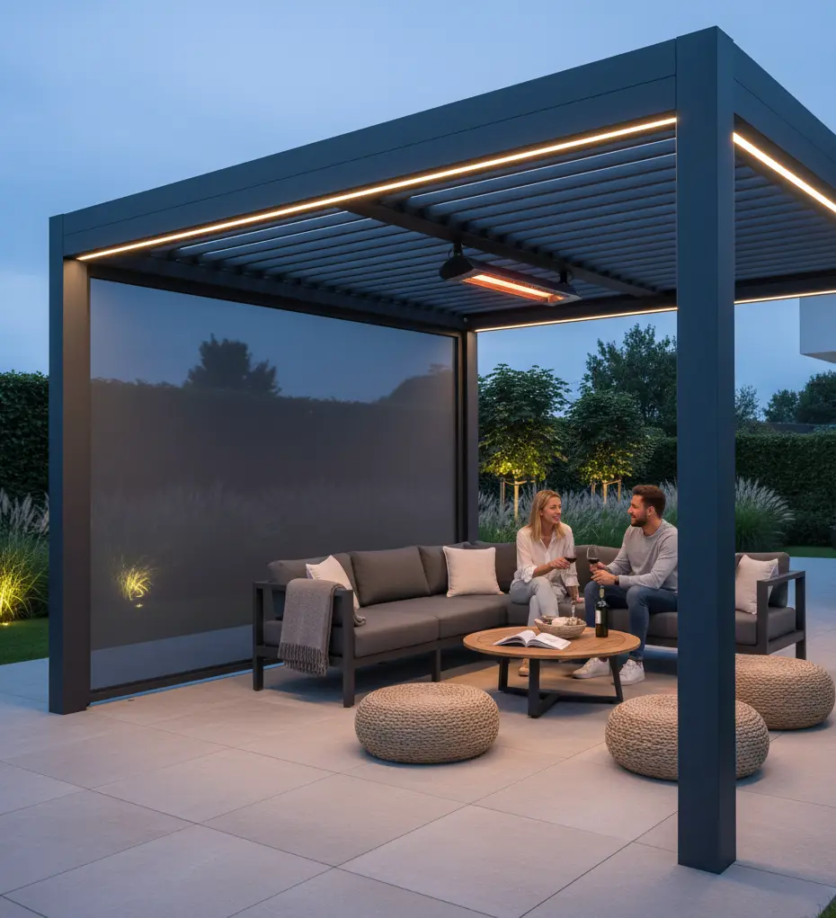 Pergola bioclimatique, la tendance pour les terrasses Pergola bioclimatique, la tendance pour les terrasses