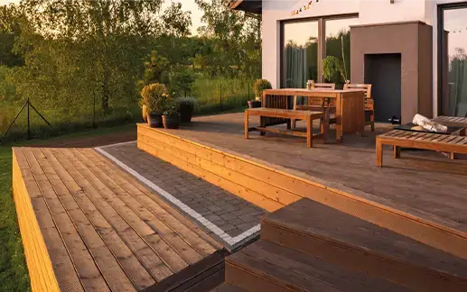 Terrasse en bois