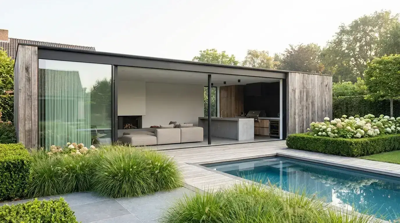 poolhouse multifonction idéal pour 2026