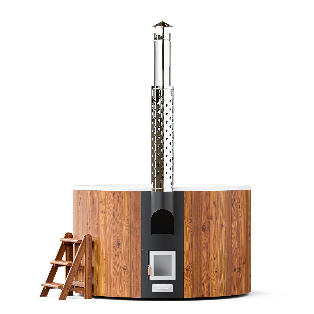 Bain nordique chauffé au bois Polarspa Elite 180 – vue 2