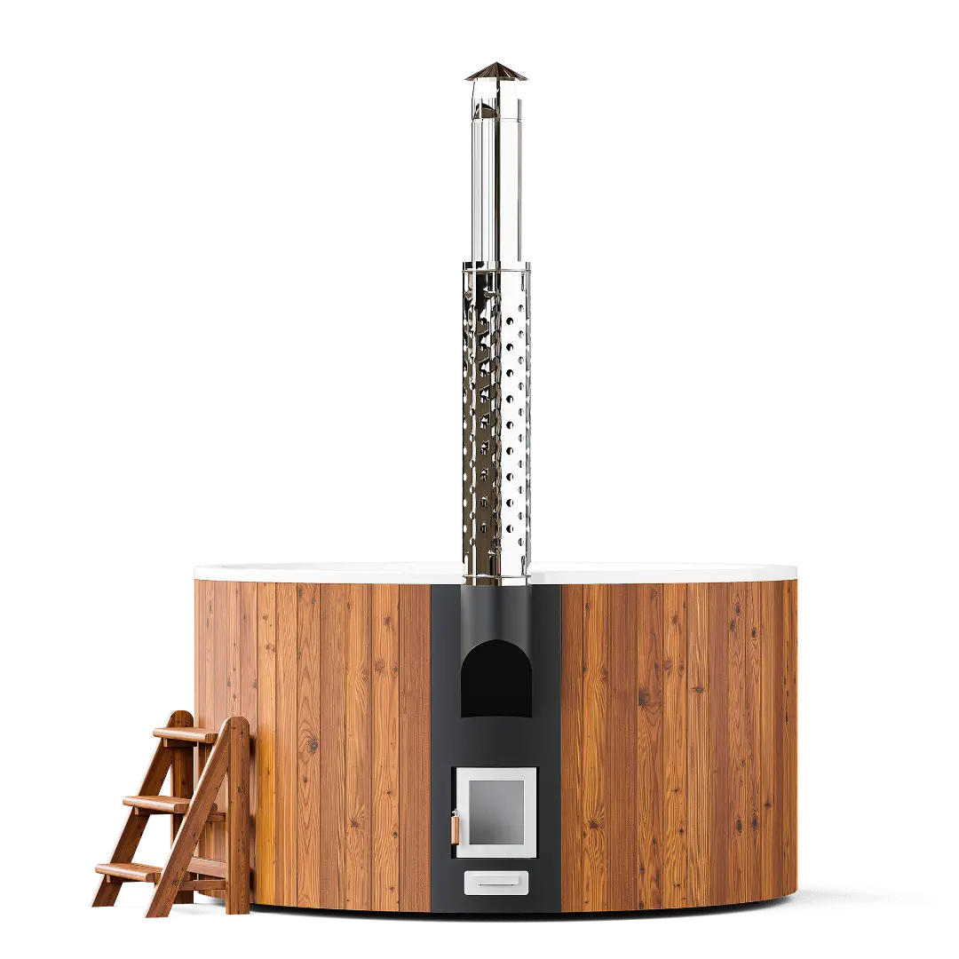 Bain nordique chauffé au bois Polarspa Elite 200 – vue 2