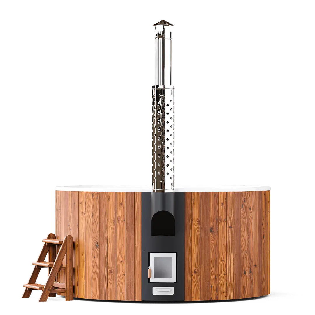 Bain nordique chauffé au bois Polarspa Elite 220 – vue 2