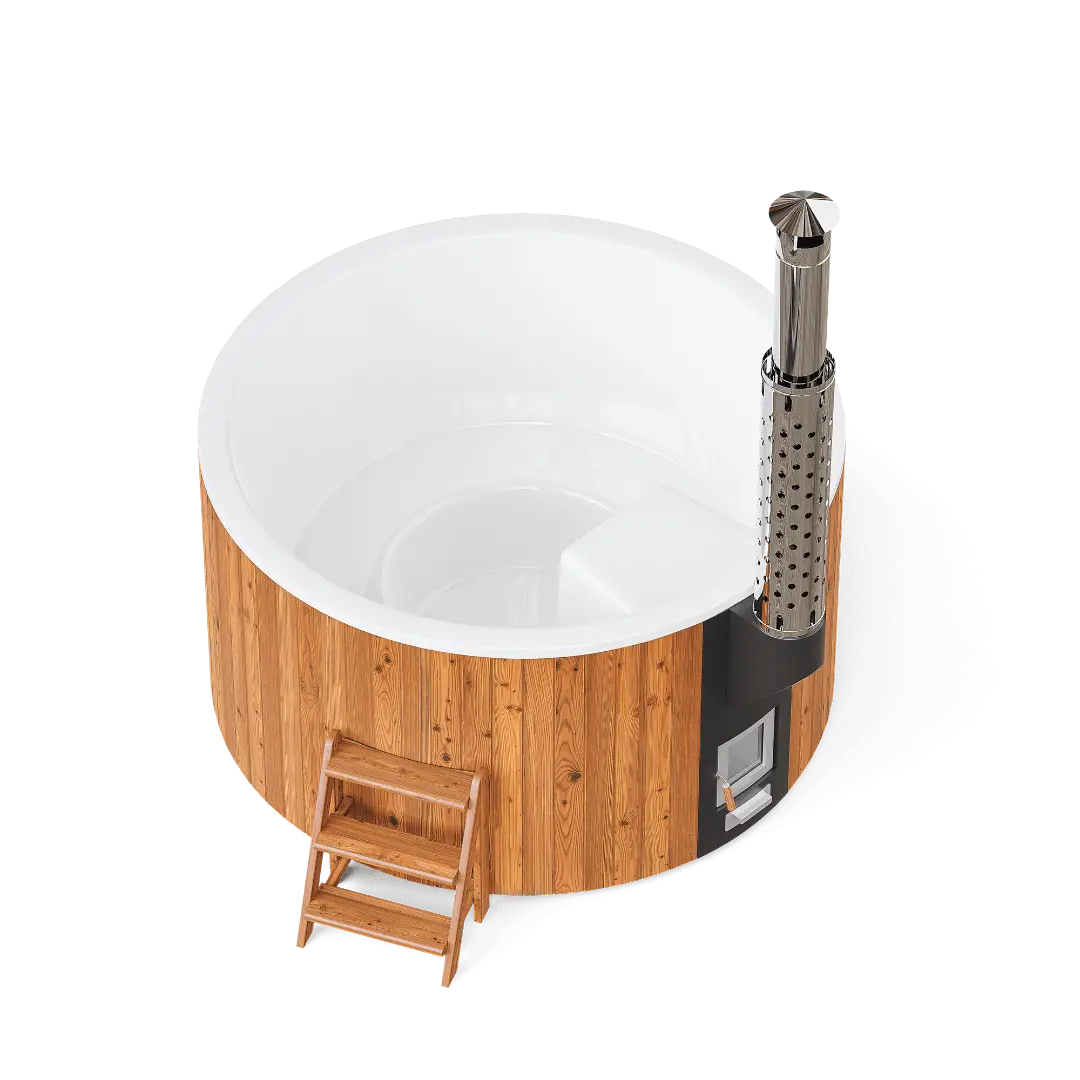 Bain nordique chauffé au bois Polarspa Elite 200