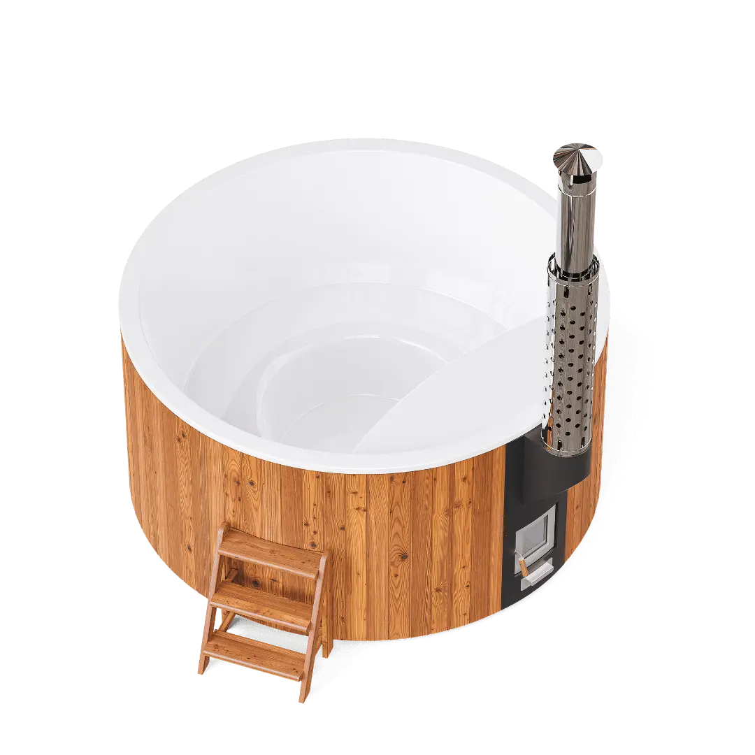 Bain nordique chauffé au bois Polarspa Elite 220