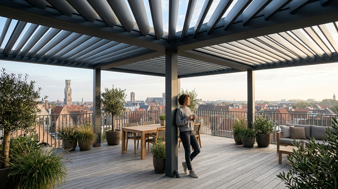 Pergola bioclimatique ou véranda : quel investissement pour votre maison en 2026 ? 1 pergola bioclimatique vs véranda