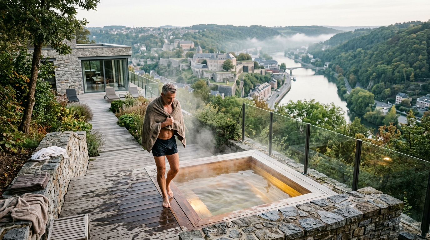 Spa extérieur toute l'année en Belgique : consommation électrique réelle 2026, isolation et entretien (guide chiffré) 1 spa-exterieur-cocooon