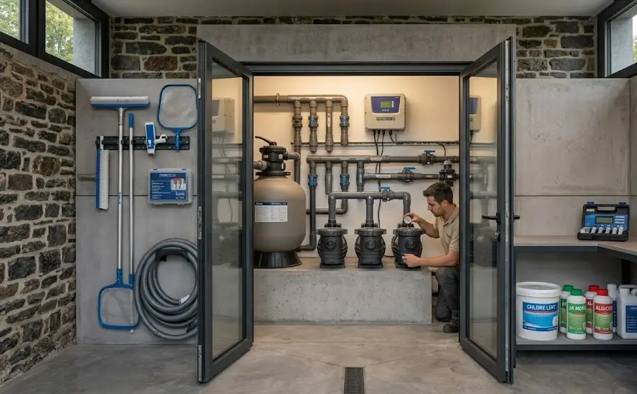 Poolhouse : extension de maison ou local de jardin ? 2 Poolhouse : extension de maison ou local de jardin ?