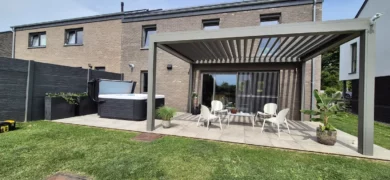 Réalisation Cocooon : pergola et carport – photo 1