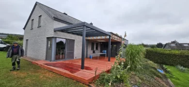 Réalisation Cocooon : pergola et carport – photo 75